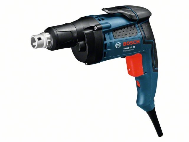 BOSCH GSR 6-25TE 701 WATT DRYWALL SCREWDRIVER 0-2500RPM 20NM